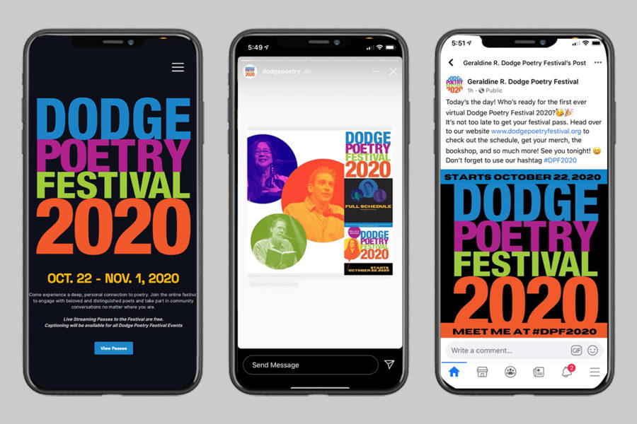 Dodge Poetry Festival 501c Design